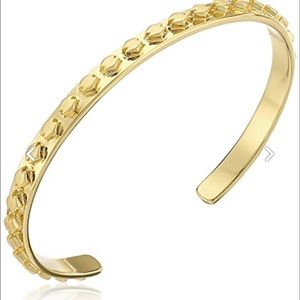 GORJANA Ryot Geo Gold Cuff Bracelet